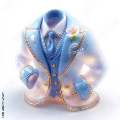3d render of a stylish woman symbol