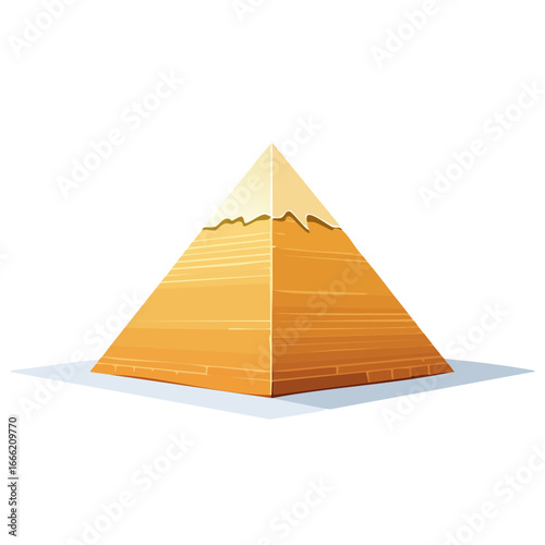 Egyptian Pyramid Structure Ancient Monument Legacy Landmark Desert Scenery Symbol