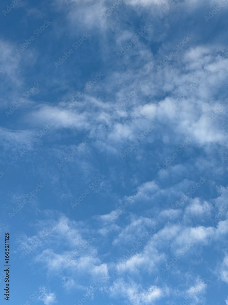 Obraz premium blue sky with clouds