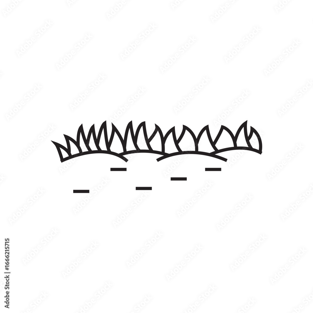 Obraz premium meadow icon