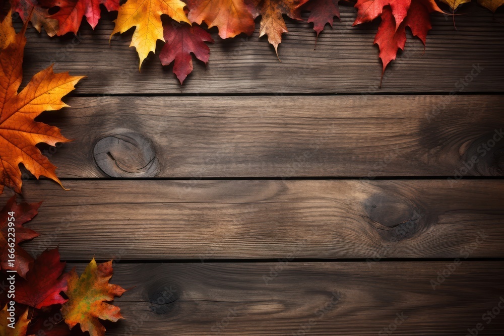 Obraz premium Fall wood hardwood plant.