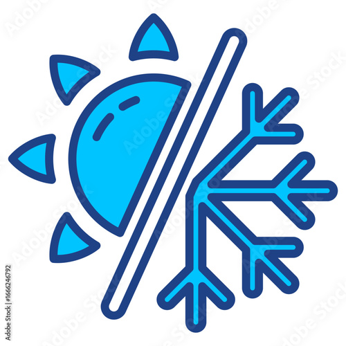 Temperatures Simple Vector Icon Collection