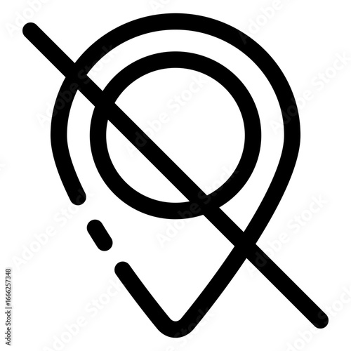 No location icon