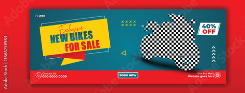 Attractive Bikes for Sale with Checkerboard Motorcycle and Geometric Accents