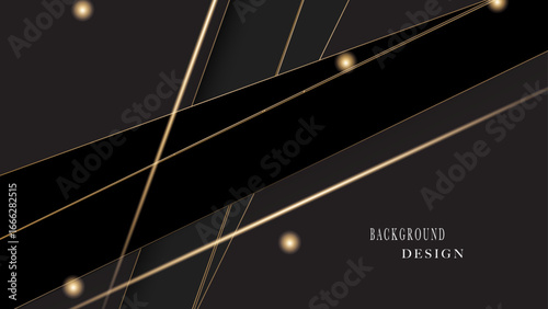 Black gold luxury vector design modern