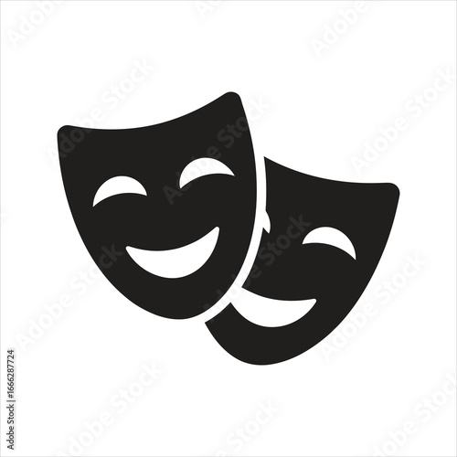 Theater mask icon