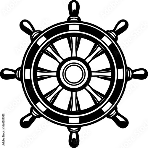 steering wheel vector illustration