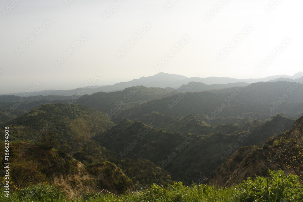 Fototapeta premium morning in the mountains