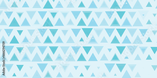 Background, abstraction. Many triangles, rhombuses, and squares. Colors: blue, turquoise, light blue, azure. Color. Vector pattern.