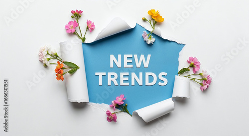 welcome sign with flowers trend 2025