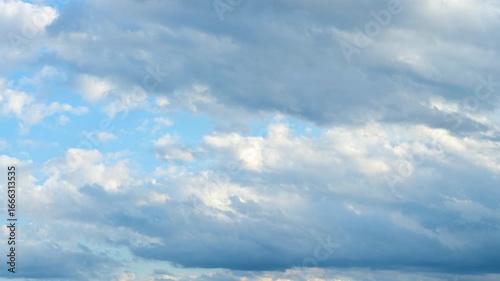 blue sky with clouds