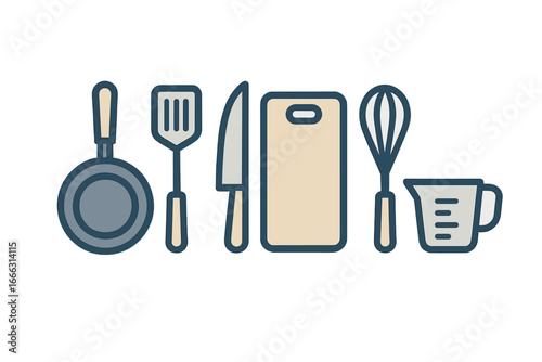 Culinary utensils for meal prep and cooking