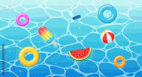 Refreshing summer aquatic delights and fun floating pool toys for enjoyable warm weather activities
