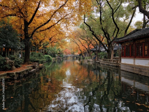 Wallpaper Mural autumn in Nanjing Torontodigital.ca