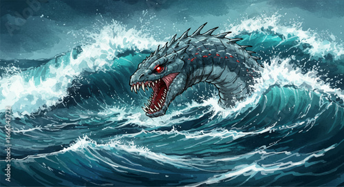 Fantasy Dragon Illustration