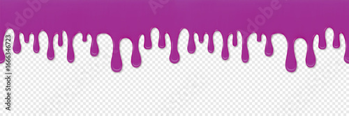 Wallpaper Mural Purple Liquid Drips Down with Transparent Background for Creative Designs Torontodigital.ca