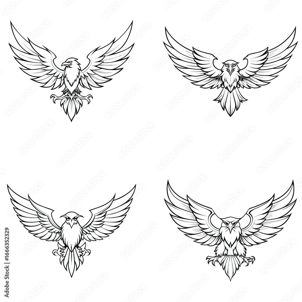 Obraz premium set of wings