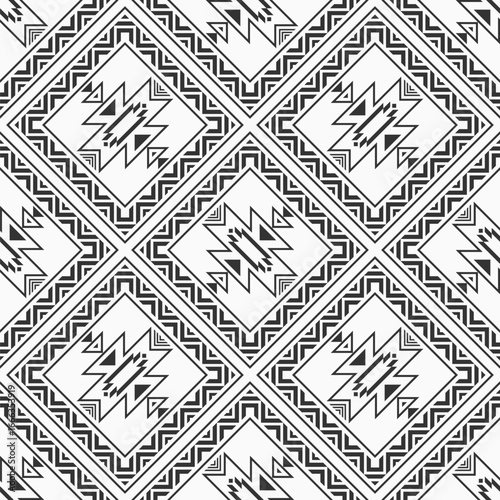 Seamless ethnic vector patt...