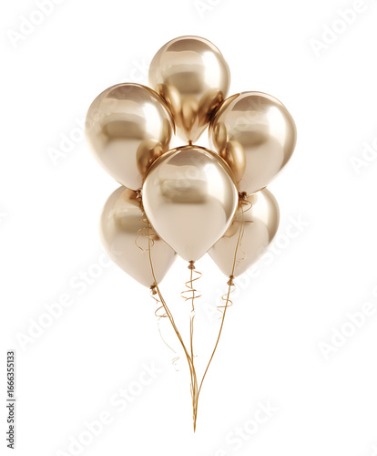 Elegant gold balloons, perfect for celebrations!