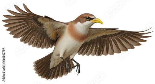 Fotografía Isolated Eurasian Jay on White Background