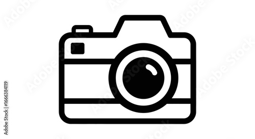 photo camera icon vector