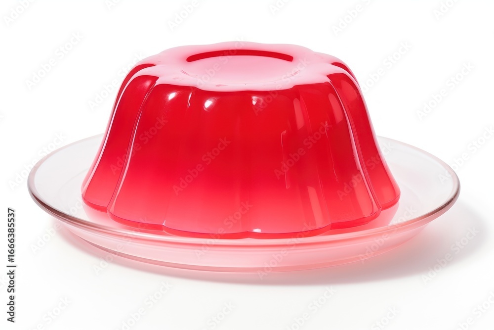 Fototapeta premium White background lighting dishware dessert.