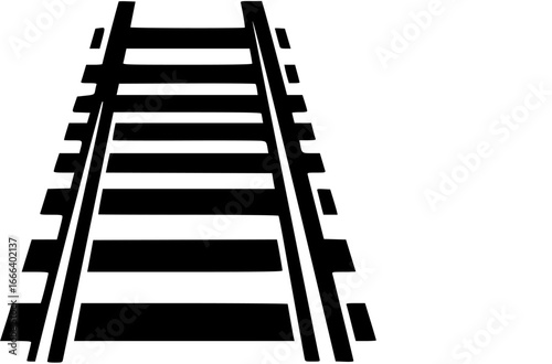 Rail Icon vector
