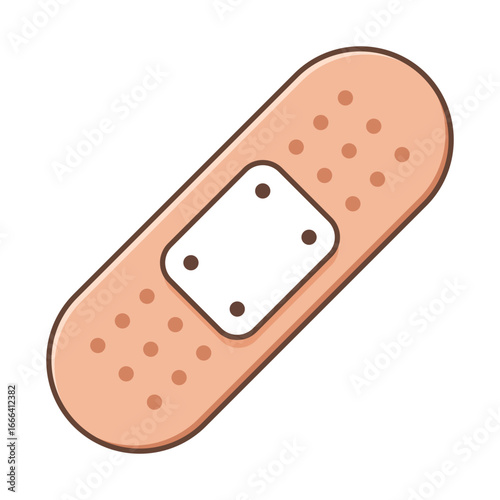 Band aid vector design. Medical health care equipment illustration