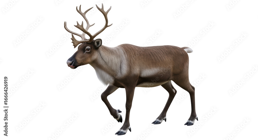 Fototapeta premium Isolated Reindeer