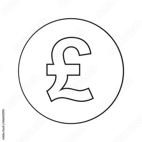 Pound Sterling Coin Symbol