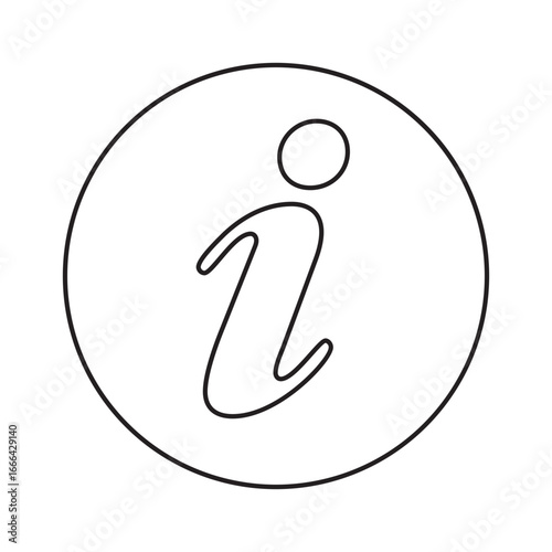 Information Icon Outline