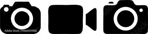 Camera and Video Recording Icons