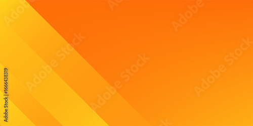 Abstract orange and yellow geometric background. Modern concept for graphic design, background, web design, poster, banner, book, slideshow. Vector illustration