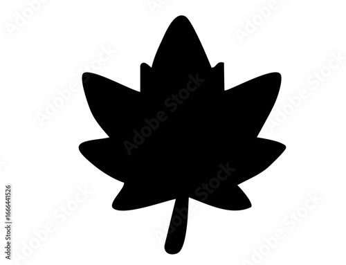 autumn icon 22A : platanus, leaf, silhouette, black, foliage, autumn, seasonal, tree, outline, contour, botanical, dry, rustic, october, forest, 