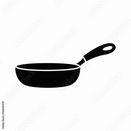 frying pan isolated on white