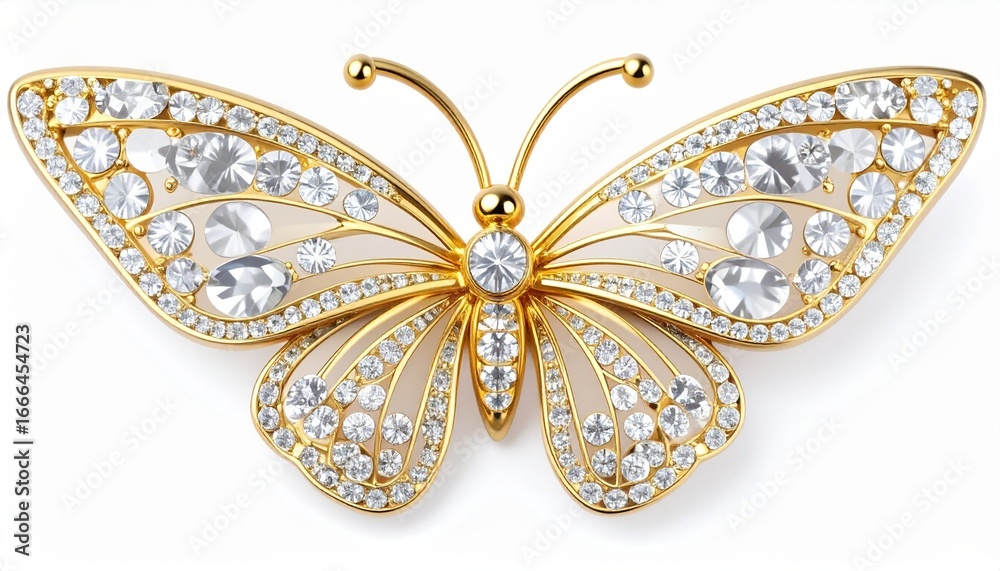 Fototapeta premium butterfly isolated on white