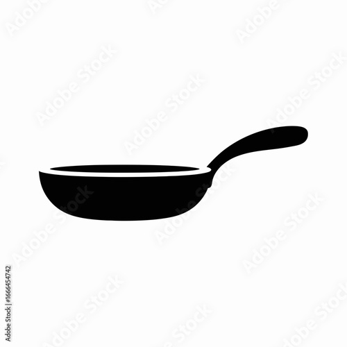 frying pan isolated on white