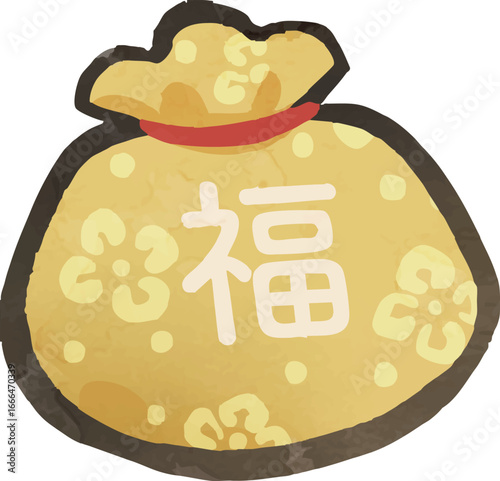 十日戎の縁起物、福袋.eps