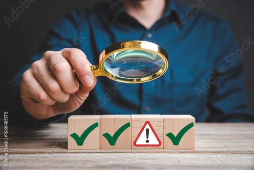 Quality control inspection process risk management analysis