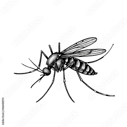 Mosquito insect biting