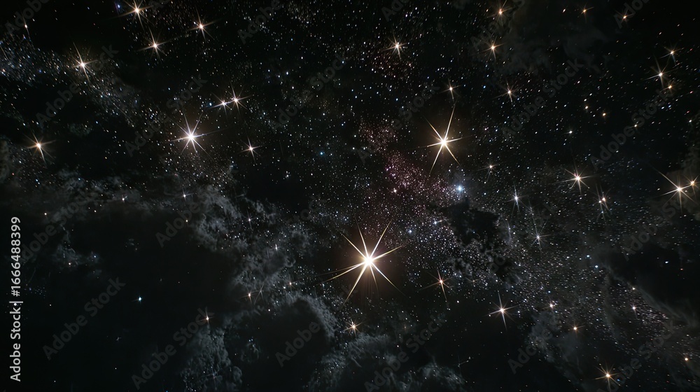 custom made wallpaper toronto digitalDeep space nebula with bright stars