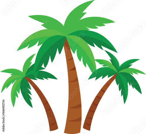 palm tree vector illustration