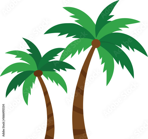 palm tree vector illustration