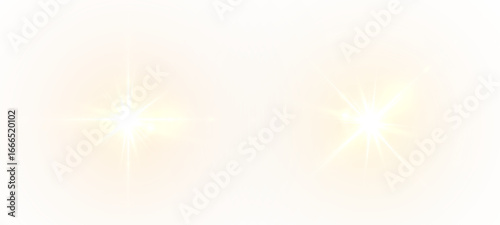 PNG golden flash flare 01 Effects, lens flare, shine, radiant burst. Futuristic golden light flare glows with luxury sparkle. Star gold Effects, PNG sparkling elements perfect for festive and party
