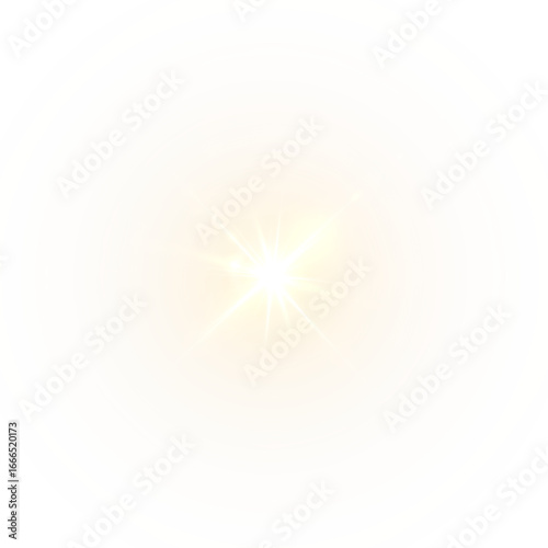 Starburst, glow, light, energy, beam shine in radiant burst. PNG sparkles in Overlay with transparent brilliance. Vibrant solar PNG perfect for spectrum design, orange yellow contrast, shimmer
