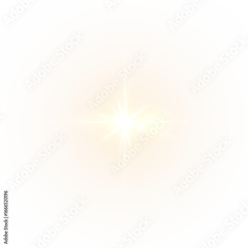 Starburst, glow, light, energy, beam shine in radiant burst. PNG sparkles in Overlay with transparent brilliance. Vibrant solar PNG perfect for spectrum design, orange yellow contrast, shimmer