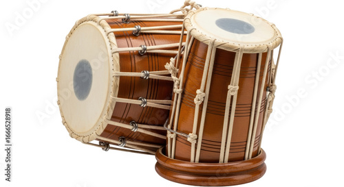 Tableau sur toile Isolated Tabla Drums
