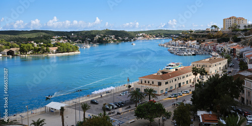 Fototapeta Naklejka Na Ścianę i Meble -  Puerto de Mahón