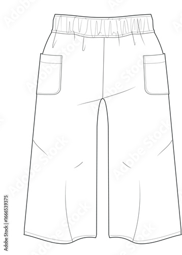 illustration , vector , womens trousers drawings ,trousers drawings , pants drawings , womens trousers tecnicals , girls trousers drawings ,design womens , trousers pattern