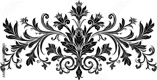 Luxurious Vintage Calligraphy Flourished Lettering